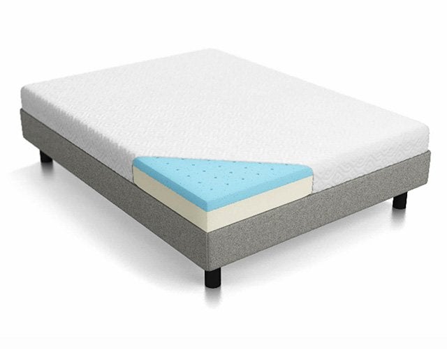 lucid 8 inch memory foam mattress king